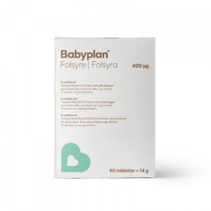 Babyplan folsyre 60 stk.