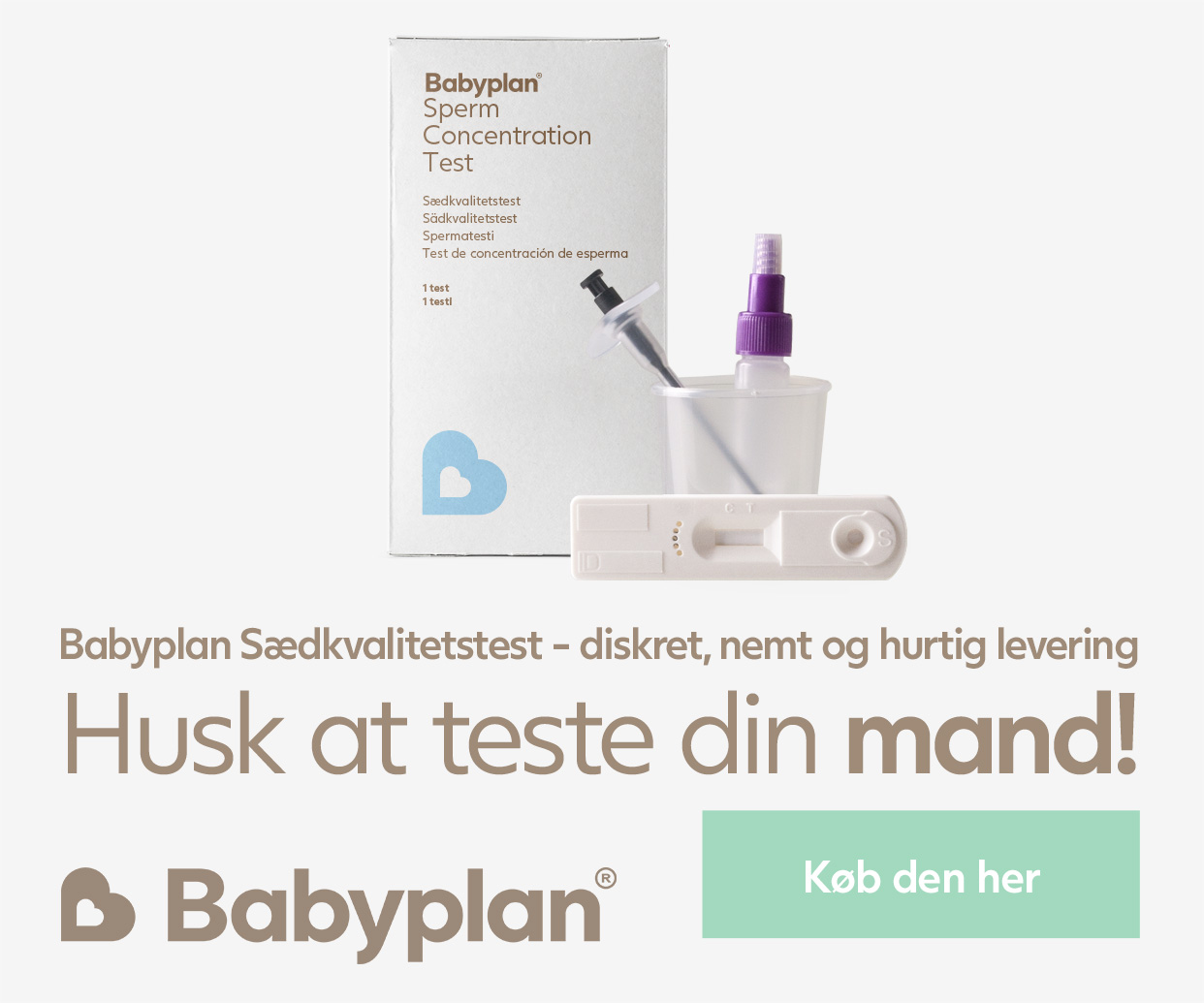 Køb Babyplan Sædkvalitetstest