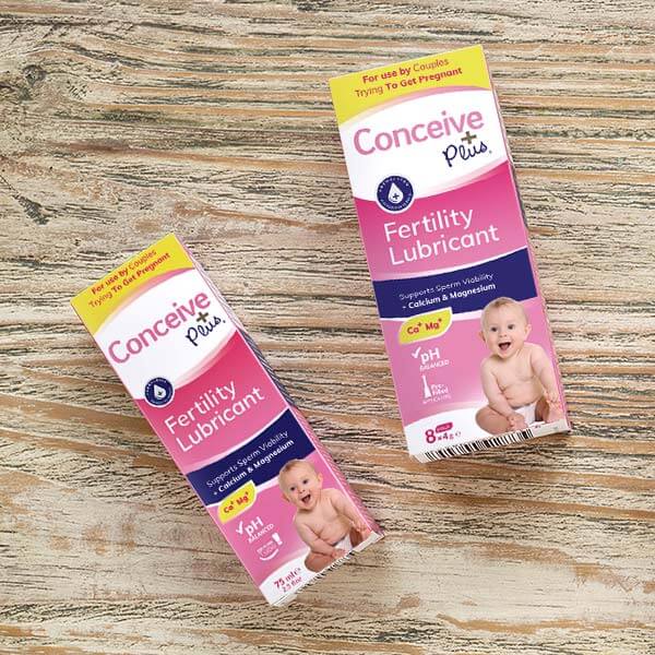 Conceive plus 75 ml og Conceive Plus 8x4gm I pakketilbud