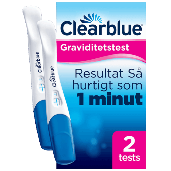 Clearblue hurtig graviditetstest