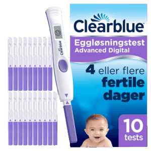 Clearblue Advanced Digital Ægløsningstest 10 stk