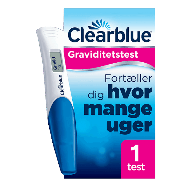 Clearblue digital graviditetstest med ugeindikator - 1 stk