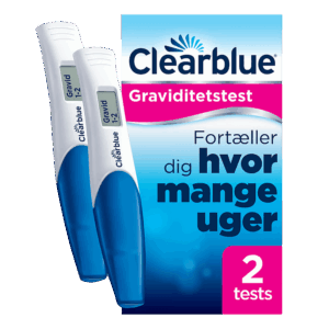 Clearblue digital graviditetstest med ugeindikator - 2 stk