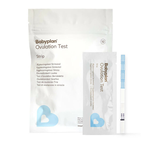 Babyplan Ægløsningstest Strimmel - 10 stk Babyplan Ægløsningstest Strimmel - 10 stk