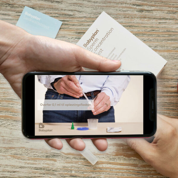 instruktionsvideo-spermtest