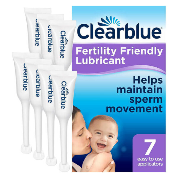 Clearblue Fertilitetsvenlig Glidecreme, 7 x 4ml