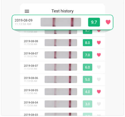 Smile Reader test historik