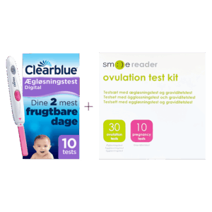 Bundle med Clearblue Ægløsningstest + Smile Reader
