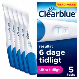 Clearblue Ultratidlig Graviditetstest – 5 stk