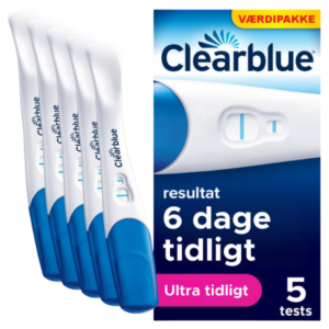 Clearblue Ultratidlig Graviditetstest – 5 stk
