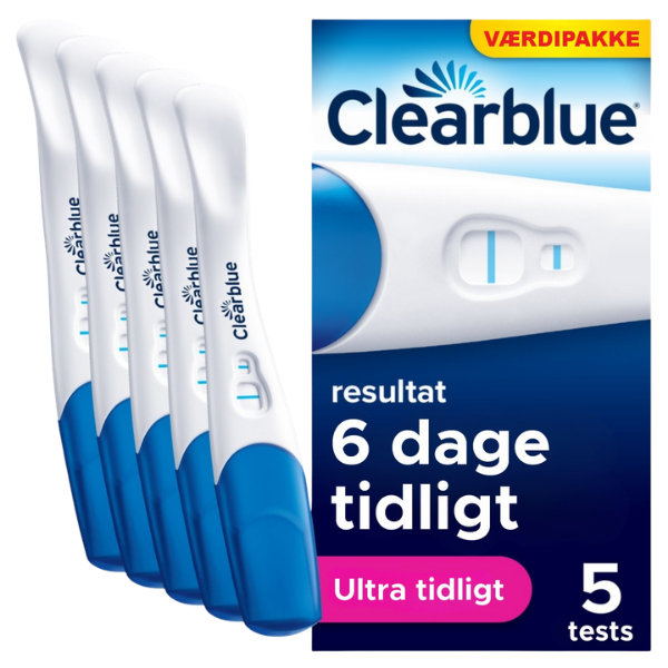 Clearblue Ultratidlig Graviditetstest - 5 stk