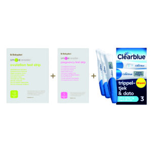 Bundle med Clearblue Triple Check + New Smile Reader