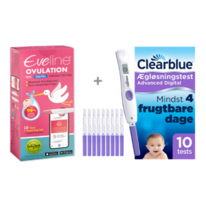 Eveline Smart Fertilitetssystem & Clearblue Advanced Digital – Dobbelt Digital Ægløsningssporing for et Bredere Fertilitetsvindue