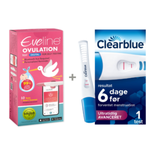 Eveline Smart Fertilitetssystem & Clearblue Ultratidlig Avanceret – Digital Ægløsningssporing og Tidlig Graviditetstestning