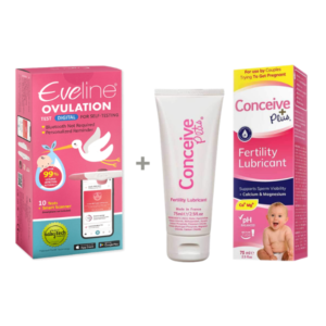 Eveline Smart Fertilitetssystem & Conceive Plus Multi-use 75ml – Komplet Pakke til at Finde Det Rette Tidspunkt og Øge Chancen