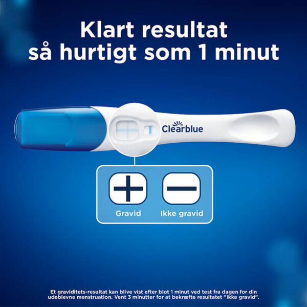 Clearblue Hurtig Påvisning graviditetstest