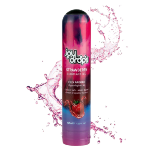 JoyDrops Glidemiddel 125 ml - Jordbær