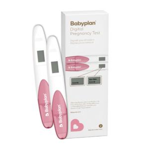 Babyplan Digital Graviditetstest - 2 stk.