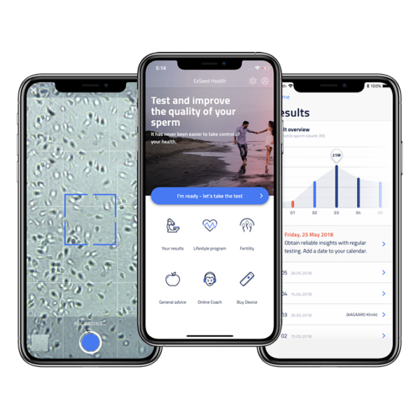 ExSeed Health sædtest App