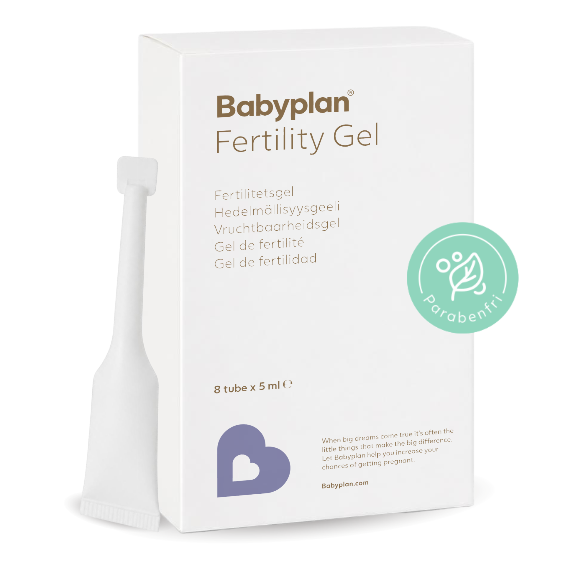 Babyplan Fertilitetsgel 8 x 5 ml
