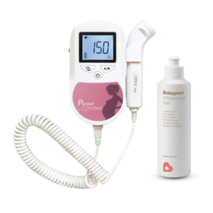 CONTEC Baby Sound C Fetal Doppler + gel
