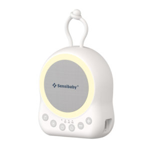 Sensibaby Easy Dream white & pink noise-maskine – Babysøvnmaskine med natlampe