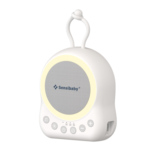Sensibaby Easy Dream white & pink noise-maskine - Babysøvnmaskine med natlampe