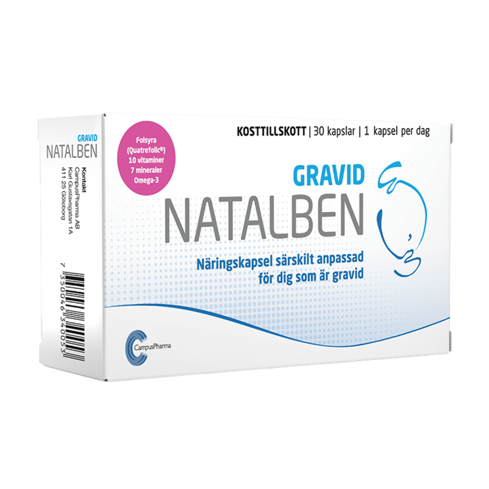 Natalben Gravid 30stk